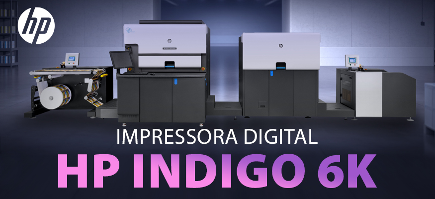 Impressora digital HP Indigo 6K